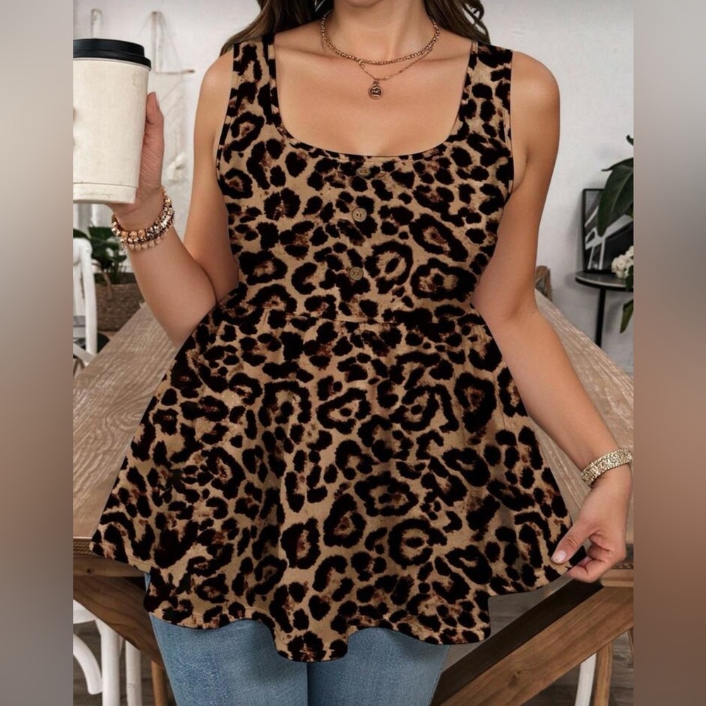 🖤🆕🖤Leopard Print Tank Top